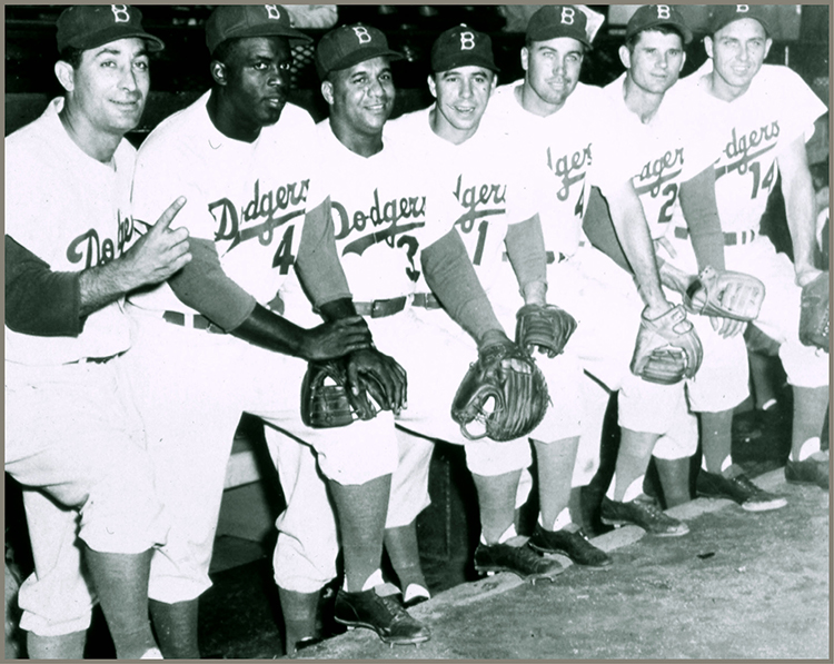 The stars of the 1955 Brooklyn Dodgers were ready to take the field Carl - photo 3