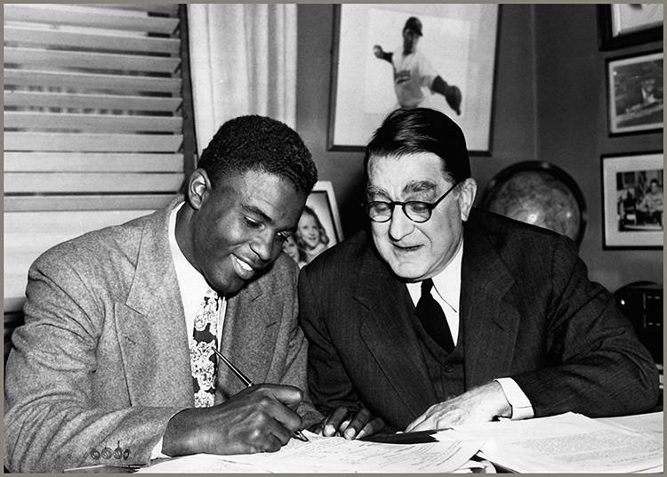 Before Jackie Robinson left moved up to the major league Dodgers Branch - photo 4