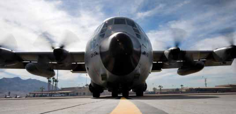 A Belgian Lockheed C-130J taxies out for a Red Flag mission in 2011 CHAPTER 1 - photo 11