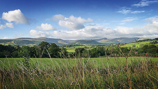 The Brecon Beacons from the north Stage 1 Ornate gate in - photo 12