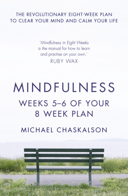 Michael Chaskalson - Mindfulness, Weeks 5-6 of Your 8-Week Program