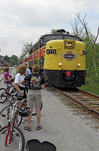 Cuyahoga Valley National Park train 1 6 various locations in Ohio Buckeye - photo 4