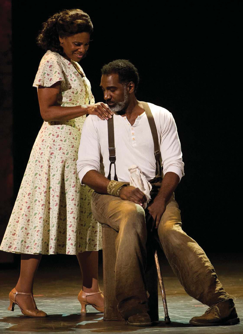 Audra McDonald and Norm Lewis performing in The Gershwins Porgy and Bess in - photo 3