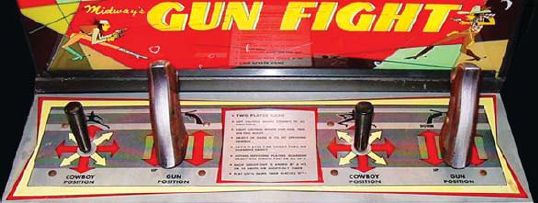 Gunfights controller was shaped like the grip of a gun Gunfight is notable for - photo 8