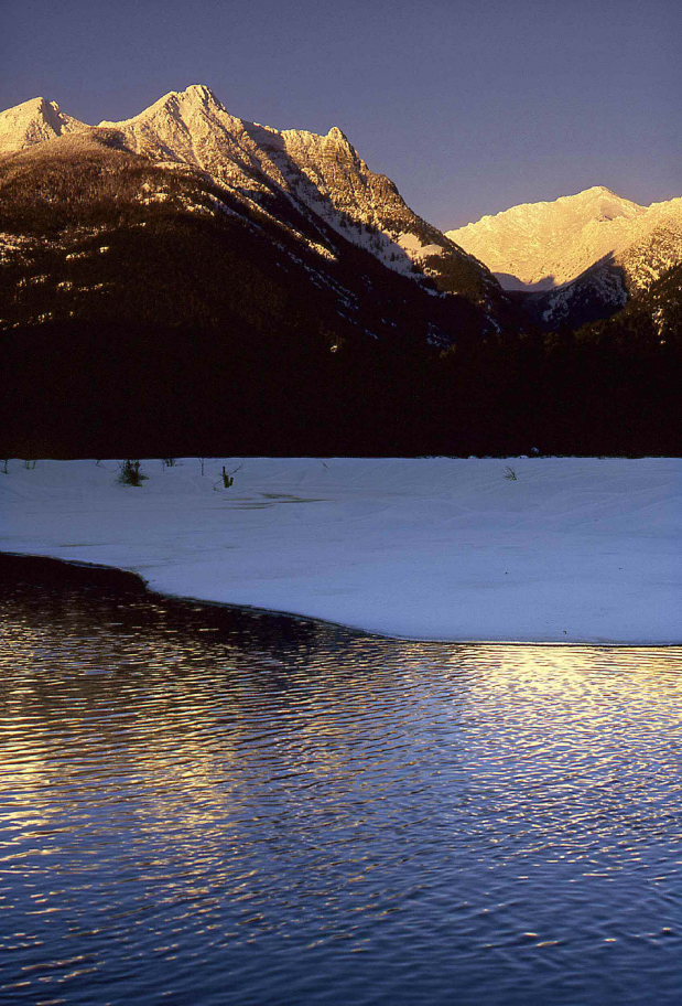 Cabinet Mountain Wilderness Area from the Bull Valley First light of - photo 8