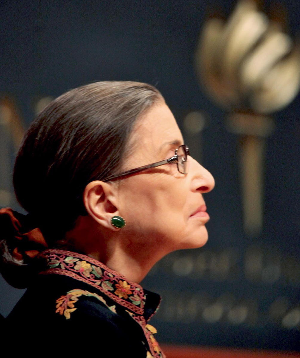 Justice Ginsburg speaks at the New York University Annual Survey of American - photo 6