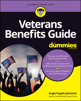 Angie Papple Johnston Veterans Benefits Guide for Dummies