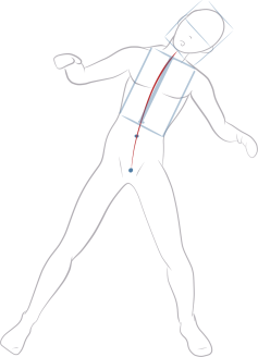 The junctions between the primary rectangles and the extensions of the body The - photo 13