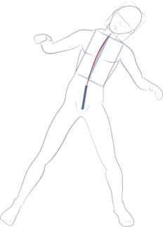 The junctions between the primary rectangles and the extensions of the body The - photo 14