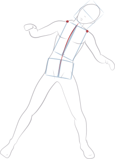 How to draw a character Method of drawing with the anatomy of the human body - photo 18