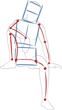 How to draw a character Method of drawing with the anatomy of the human body - photo 25