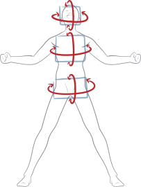 How to draw a character Method of drawing with the anatomy of the human body - photo 5