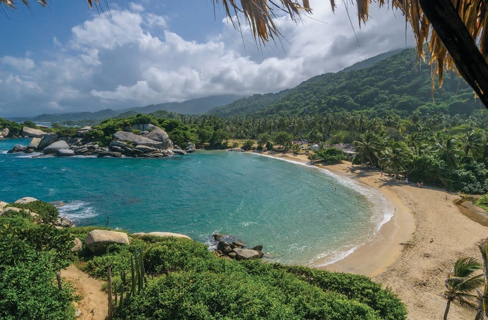 The Cape San Juan beach in northern Colombias Tayrona National Park is known - photo 3