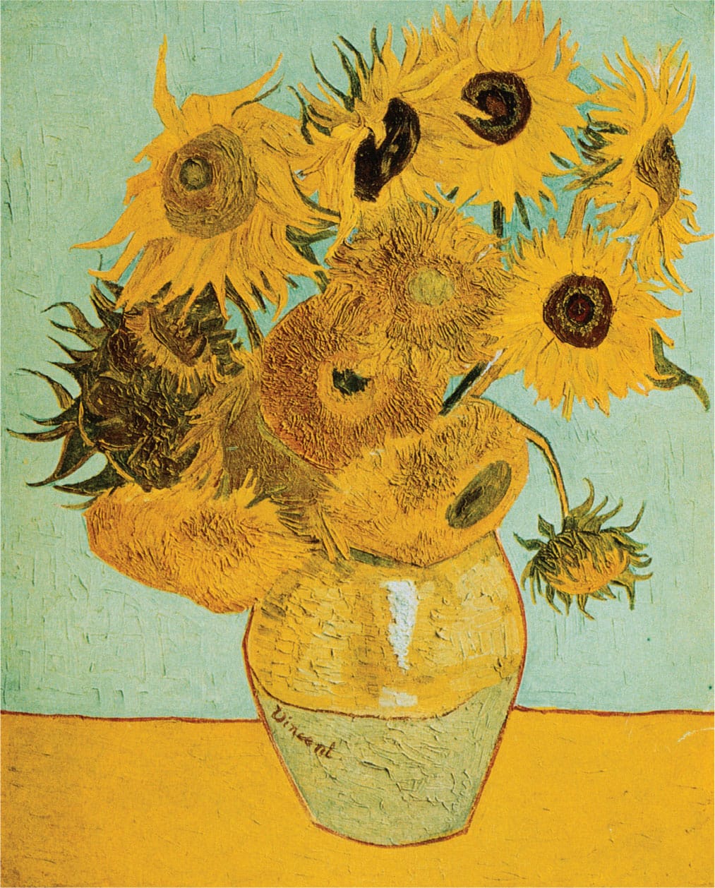 Sunflowers This is one of a whole series of sunflower paintings that Van - photo 9