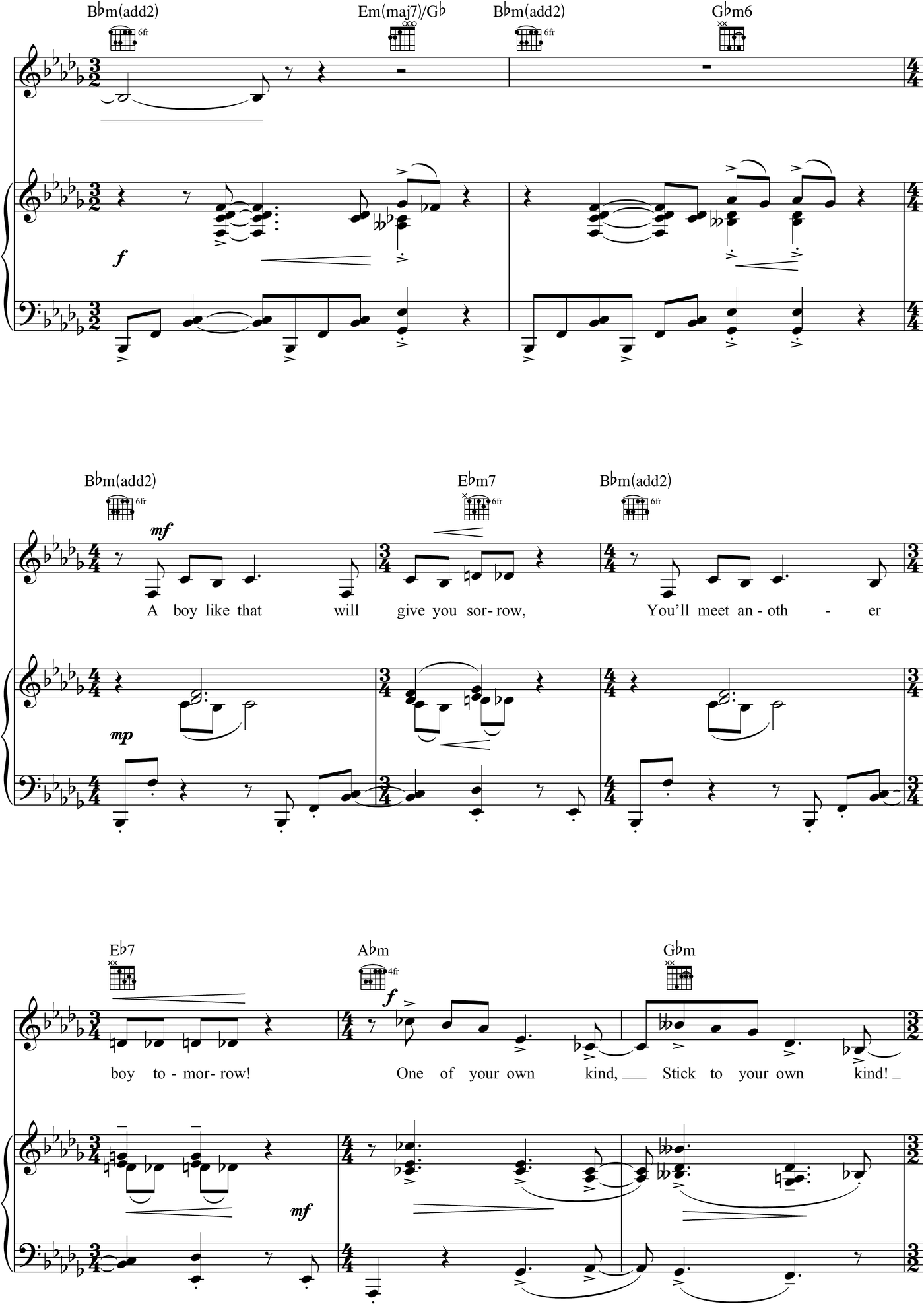 West Side Story--Vocal Selections Vocal Line with Piano Accompaniment - photo 20