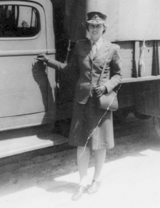 On a rare occasion Lillian gets to wear her winter service uniform at Lejeune - photo 10