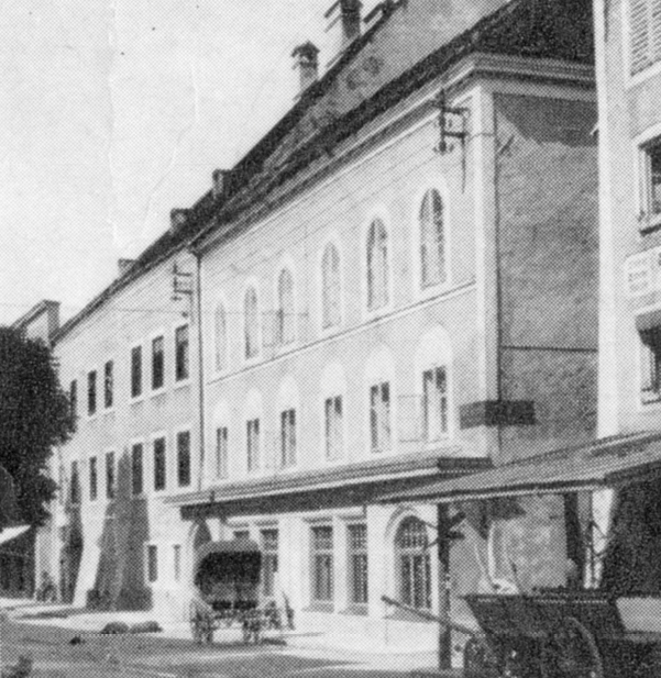 The birthplace of Adolf Hitler at Braunau-am-Inn Austria on 20 April 1889 - photo 5