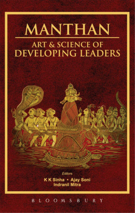 K.K. Sinha - Manthan: Art & Science of Developing Leaders