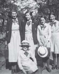 Pupils 1934 Ruby Jolly Mary Palmer Biddy Armstrong Ursula Denny with - photo 1