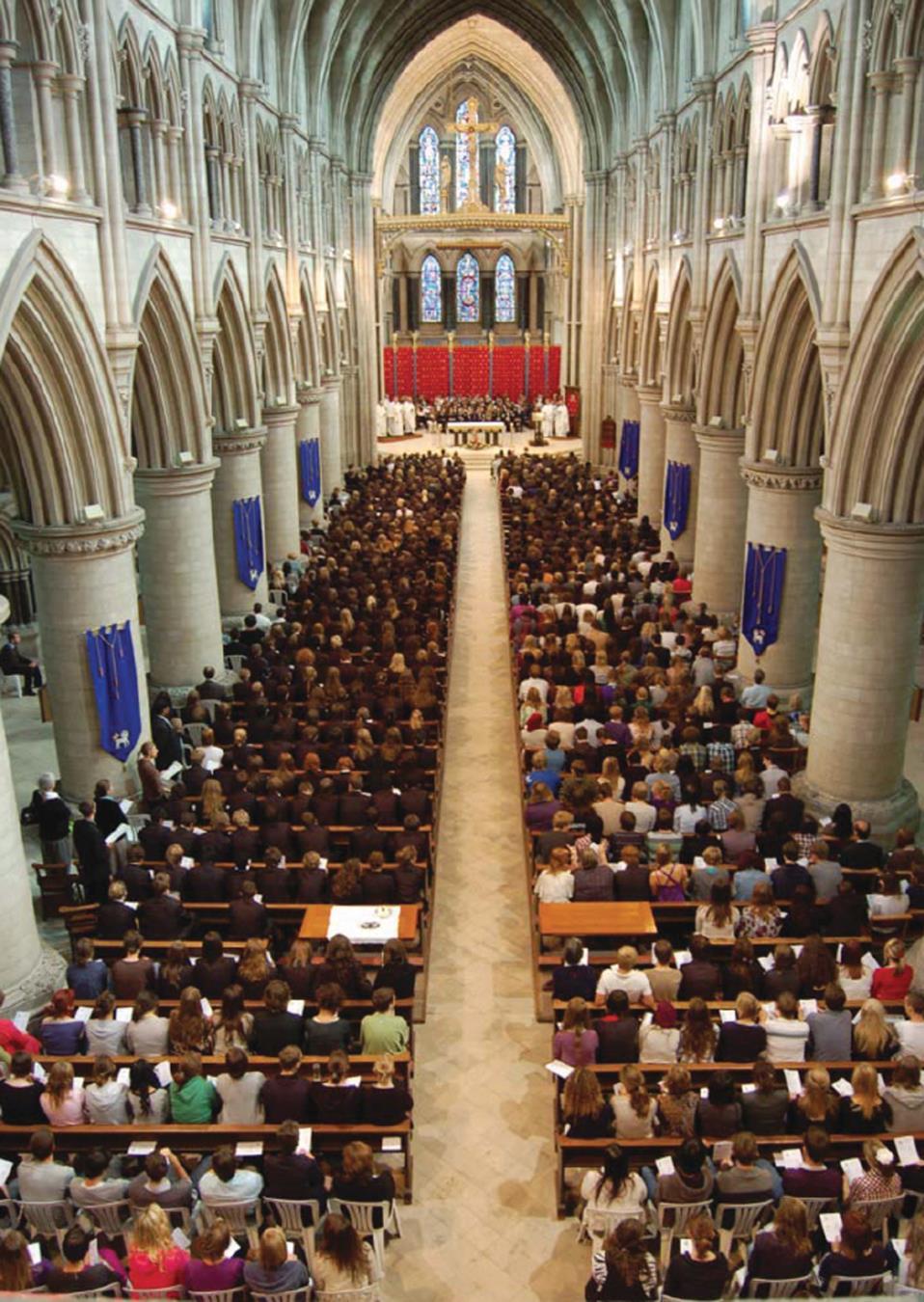 Cathedral Mass 2010 The whole school walk through Norwich at the beginning of - photo 4