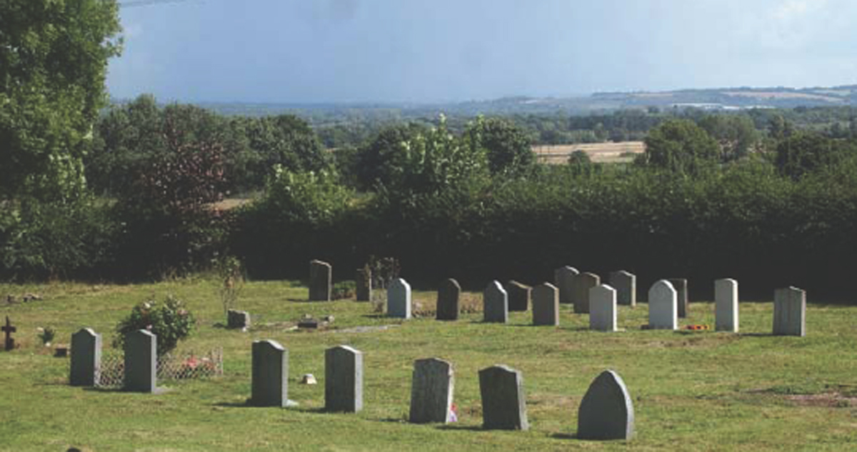 View across the Medway valley from the churchyard of All Saints looking - photo 5