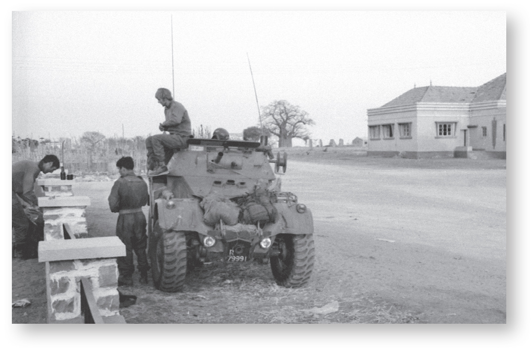 The original counter-insurgency campaign in SWA was conducted exclusively by - photo 4