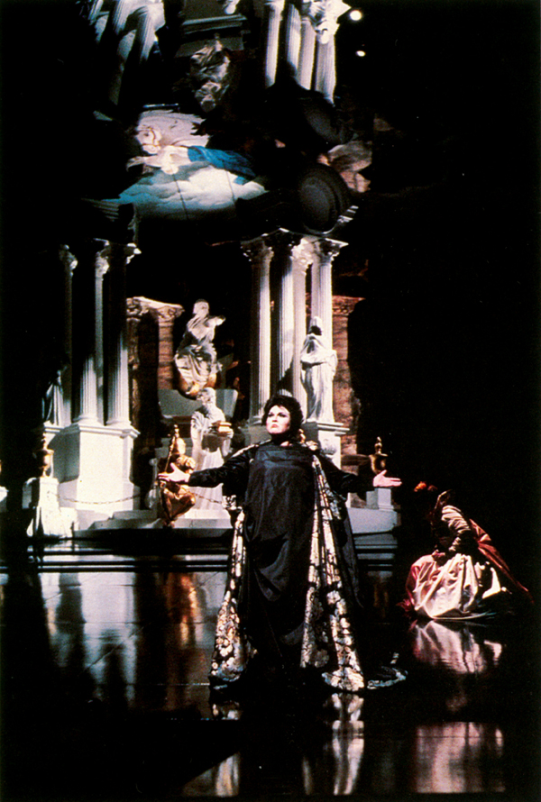 Orlando played by Marilyn Horne before the Temple of Infernal Hecate in act 3 - photo 1