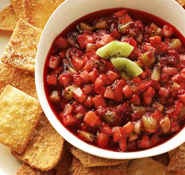 Fruit Salsa with Cinnamon Tortilla Chips If you are serious about getting your - photo 6