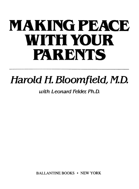 Inquiries about the content of this book should be addressed to Harold H - photo 2