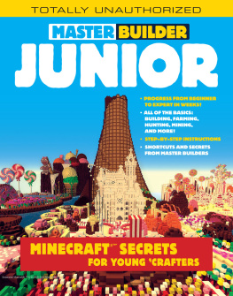 Triumph Books Master Builder Junior: Minecraft ®TM Secrets for Young Crafters