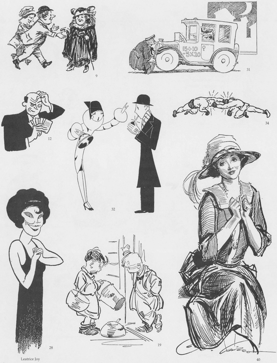 Classic Spot Illustrations from the Twenties and Thirties by James Montgomery Flagg Gluyas Williams John Held Jr et al - photo 3