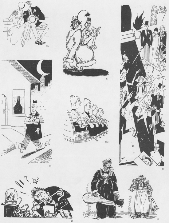 Classic Spot Illustrations from the Twenties and Thirties by James Montgomery Flagg Gluyas Williams John Held Jr et al - photo 9