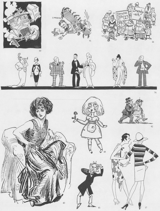 Classic Spot Illustrations from the Twenties and Thirties by James Montgomery Flagg Gluyas Williams John Held Jr et al - photo 10