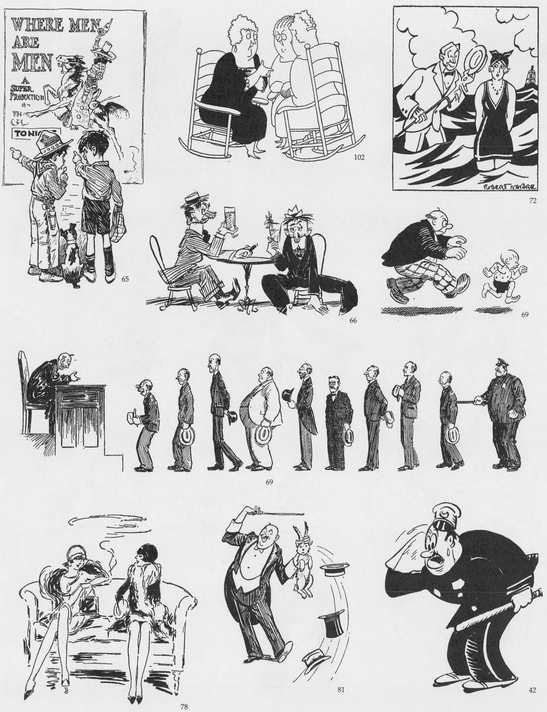 Classic Spot Illustrations from the Twenties and Thirties by James Montgomery Flagg Gluyas Williams John Held Jr et al - photo 12