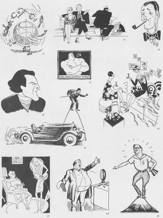 Classic Spot Illustrations from the Twenties and Thirties by James Montgomery Flagg Gluyas Williams John Held Jr et al - photo 17