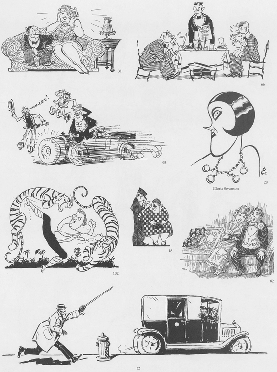 Classic Spot Illustrations from the Twenties and Thirties by James Montgomery Flagg Gluyas Williams John Held Jr et al - photo 20