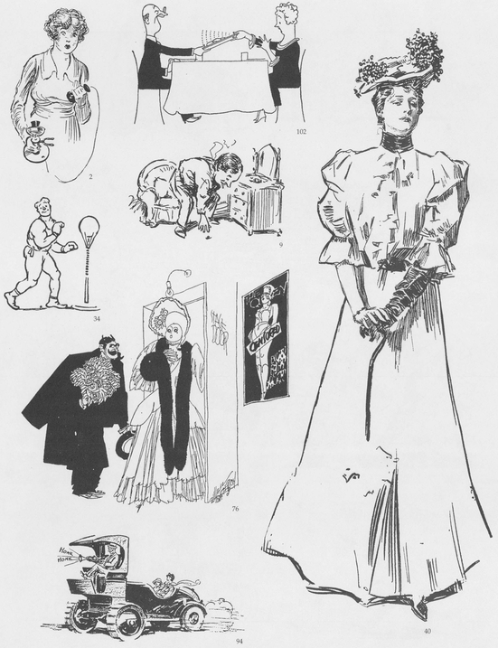 Classic Spot Illustrations from the Twenties and Thirties by James Montgomery Flagg Gluyas Williams John Held Jr et al - photo 21