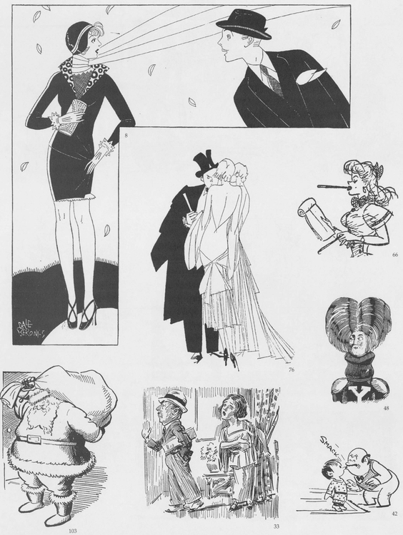 Classic Spot Illustrations from the Twenties and Thirties by James Montgomery Flagg Gluyas Williams John Held Jr et al - photo 23