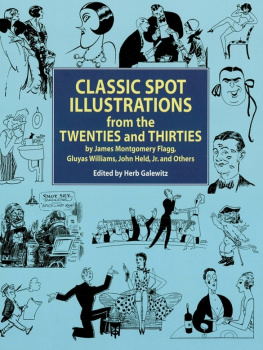 Herb Galewitz - Classic Spot Illustrations from the Twenties and Thirties: by James Montgomery Flagg, Gluyas Williams, John Held, Jr., et al