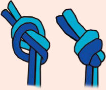 Double Strand Overhand Knot Larks Head Knot Working with Chain Links - photo 27