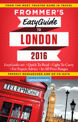 Jason Cochran - Frommers Easyguide to London 2016