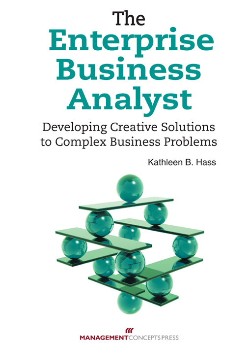 The Enterprise Business Analyst DEVELOPING CREATIVE SOLUTIONS TO COMPLEX - photo 1