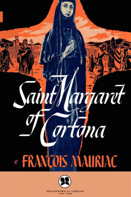 François Mauriac Saint Margaret of Cortona