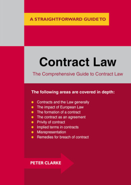 Peter Clarke Contract Law: A Straightforward Guide