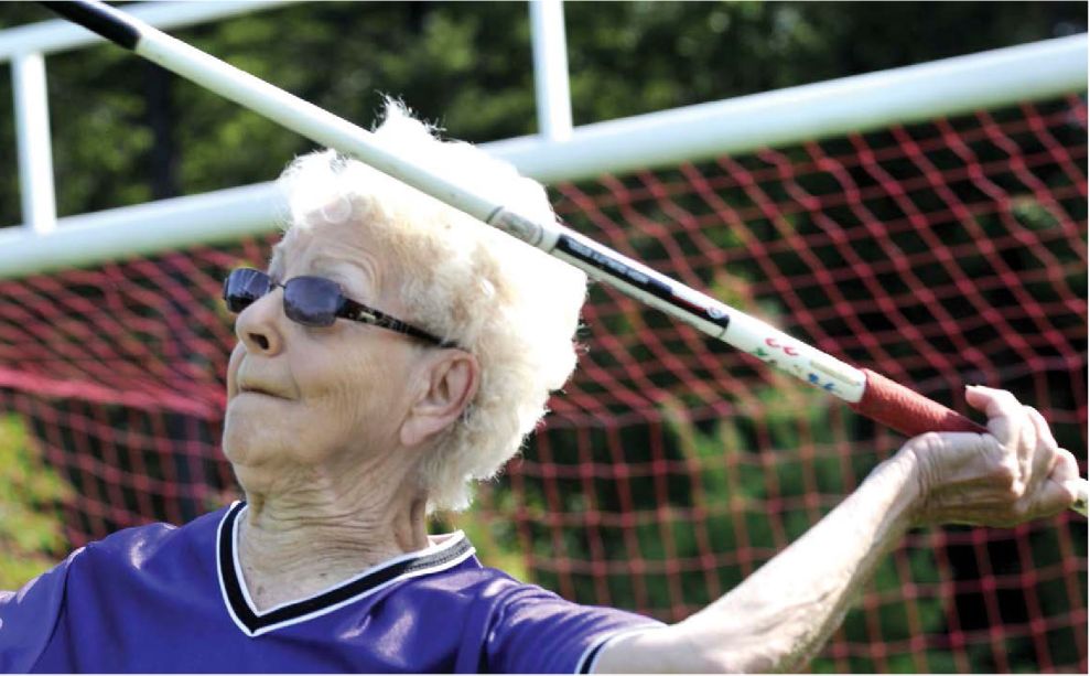 Increasingly people are engaging in sports in their eighties and beyond They - photo 7