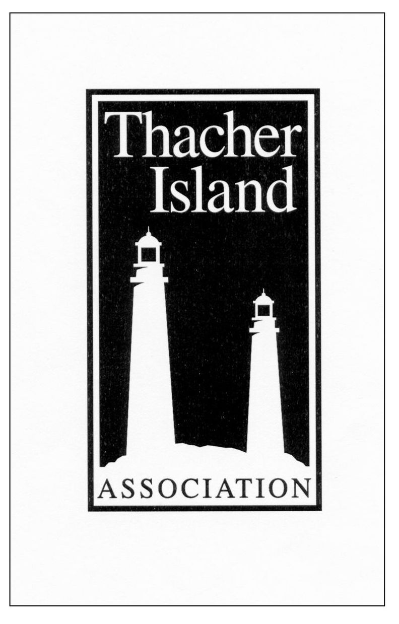 The Thacher Island Association is a nonprofit 501-C3 organization dedicated to - photo 2