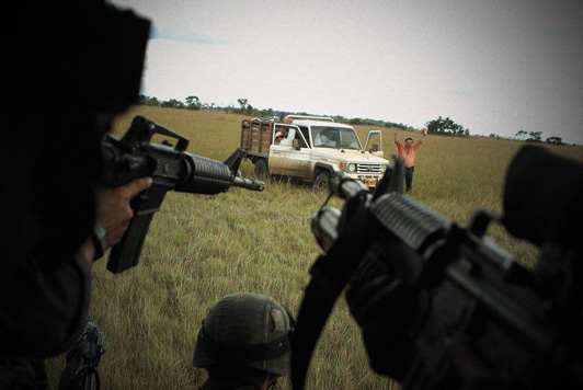 One move and youre dead Colombian special forces bust a truckload of cocaine - photo 11