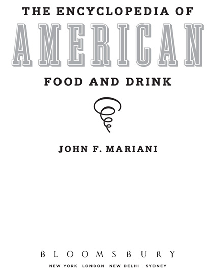 As ever for Galina Contents Preface In Search of American Food Three decades - photo 1