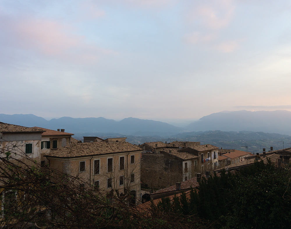 The rooftops of San Donato with the Apennines in the distance Some of the - photo 17