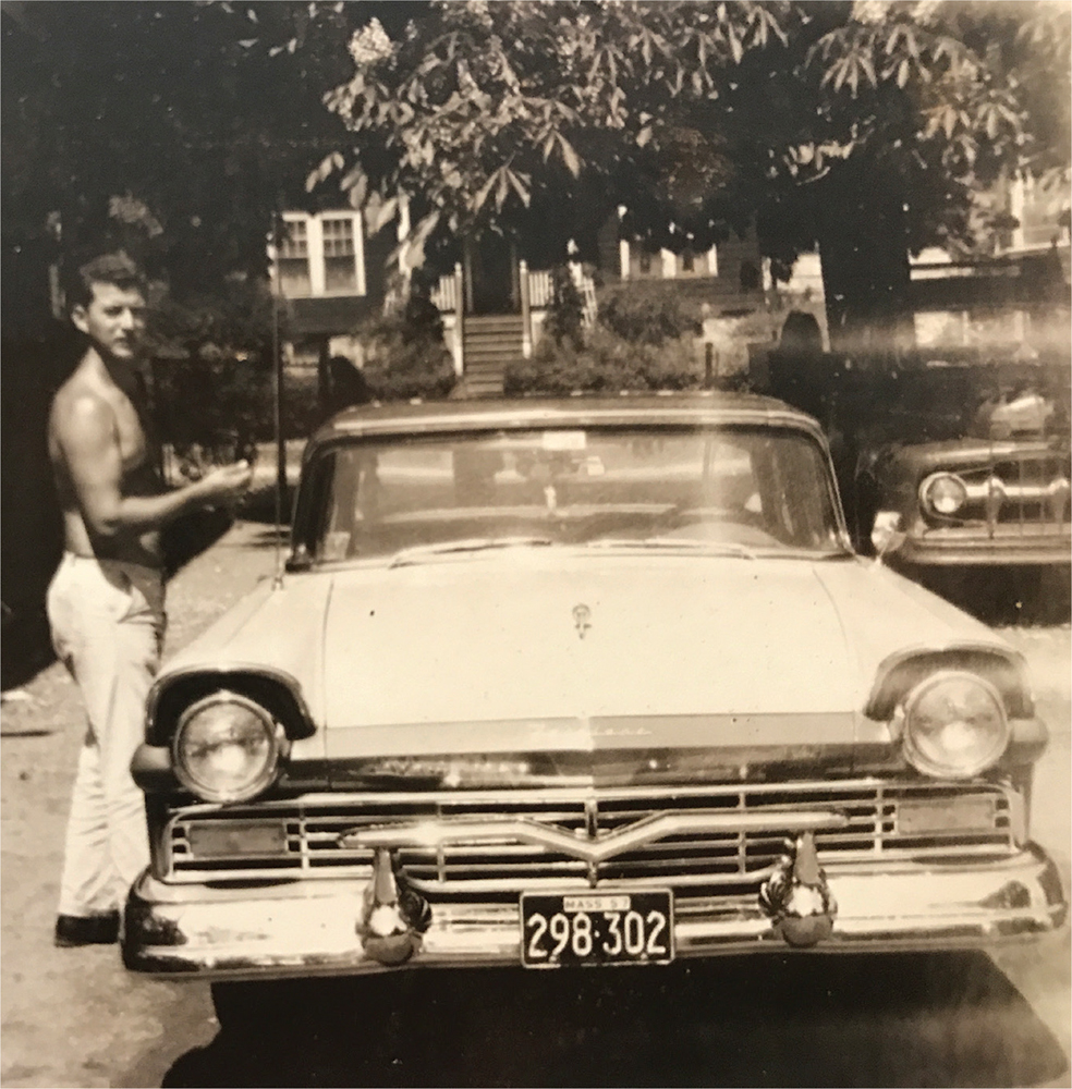Papa in front of his pride and joy before his father sold it Cocuzzo family - photo 4
